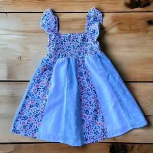 Penelope Mack Smocked Peach Dress - Size 2T